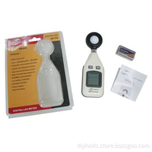 BENETECH Digital Light Lux Meter, Range of 0-200,000 Lux